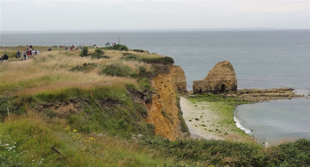 La pointe du Hoc en Normandie